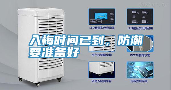 入梅時間已到，防潮要準備好