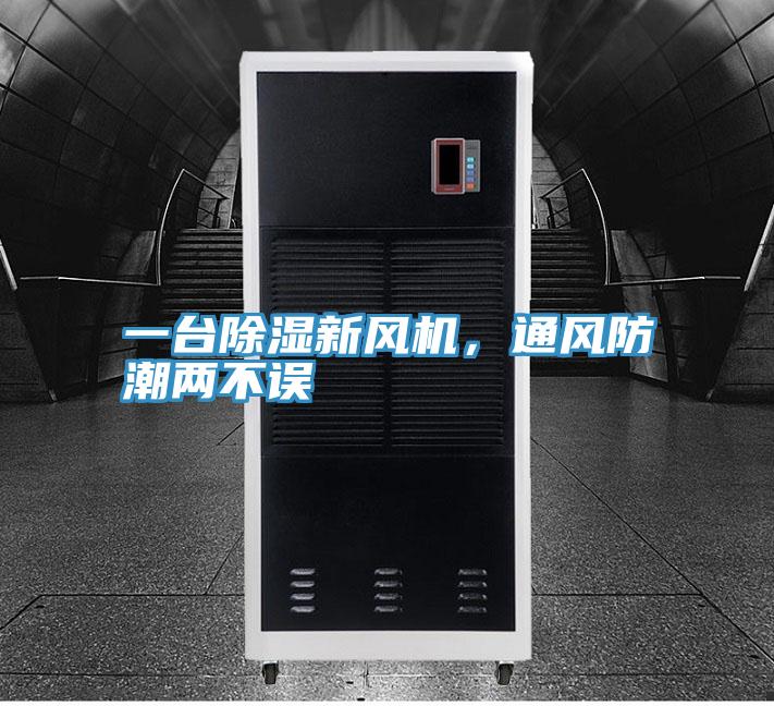一台除濕新風機，通風防潮兩不誤