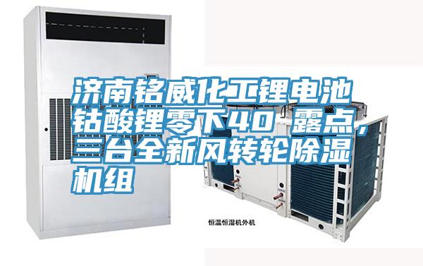 濟南銘威化工鋰電池鈷酸鋰零下40℃露點，三台全新風轉輪草莓小视频黄色組