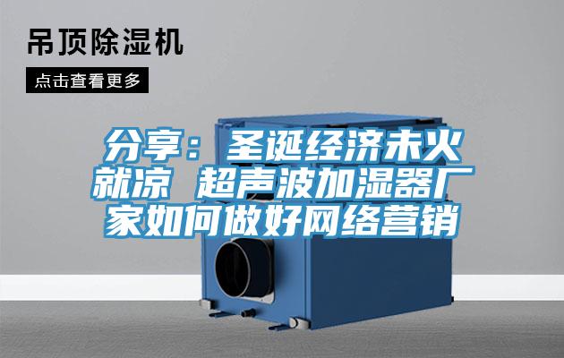 分享：聖誕經濟未火就涼 超聲波加濕器廠家如何做好網絡營銷