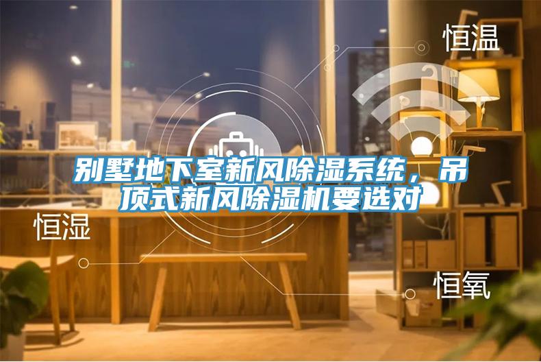 別墅地下室新風除濕係統，吊頂式新風草莓小视频黄色要選對