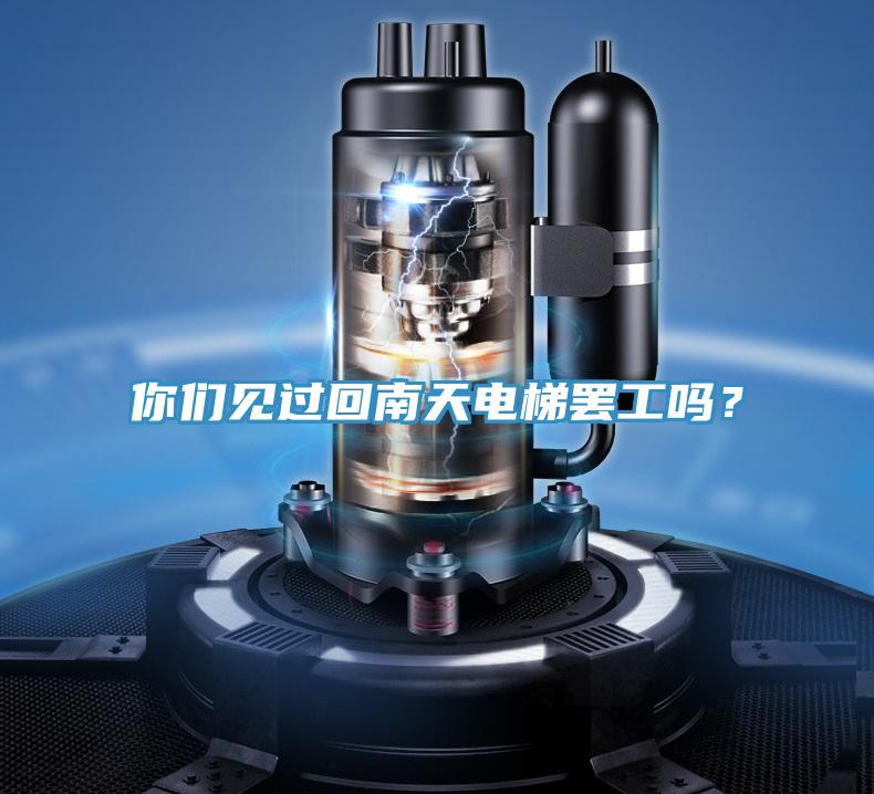 你們見過回南天電梯罷工嗎？