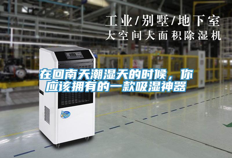 在回南天潮濕天的時候，你應該擁有的一款吸濕神器