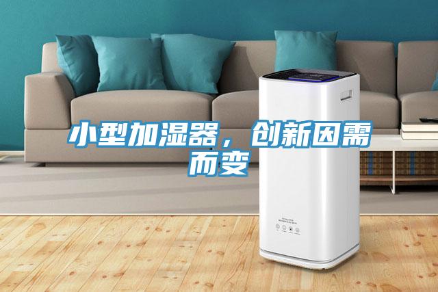 小型加濕器，創新因需而變