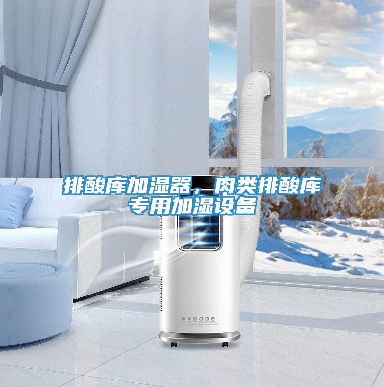 排酸庫加濕器，肉類排酸庫專用加濕設備