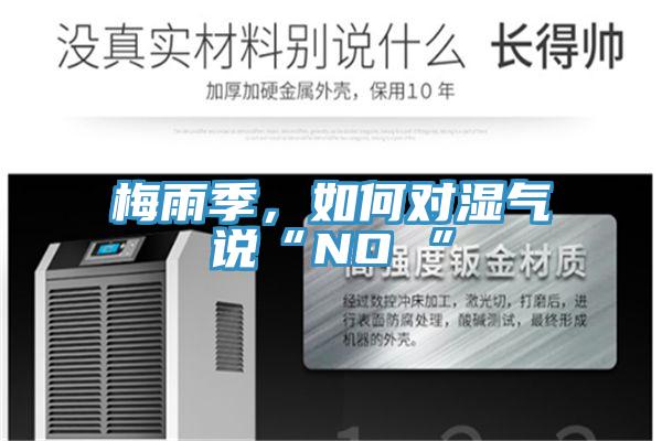 梅雨季，如何對濕氣說“NO ”