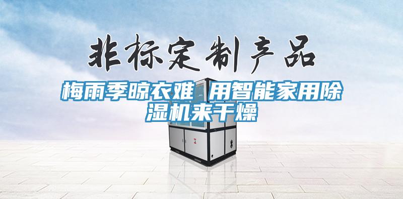 梅雨季晾衣難 用智能家用草莓小视频黄色來幹燥