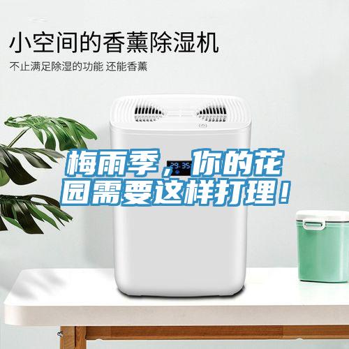 梅雨季，你的花園需要這樣打理！