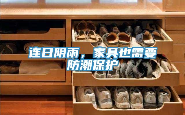 連日陰雨，家具也需要防潮保護