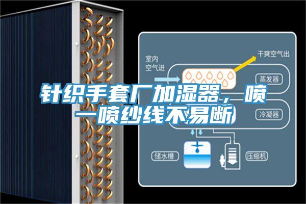 針織手套廠加濕器，噴一噴紗線不易斷