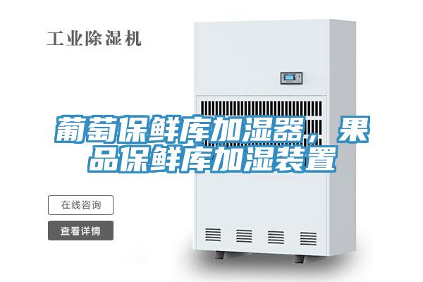 葡萄保鮮庫加濕器，果品保鮮庫加濕裝置