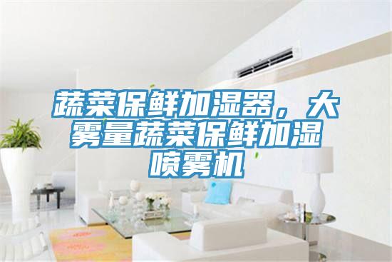 蔬菜保鮮加濕器，大霧量蔬菜保鮮加濕噴霧機
