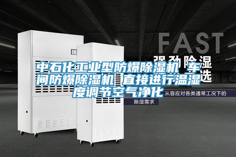 中石化工業型防爆草莓小视频黄色 車間防爆草莓小视频黄色 直接進行溫濕度調節空氣淨化