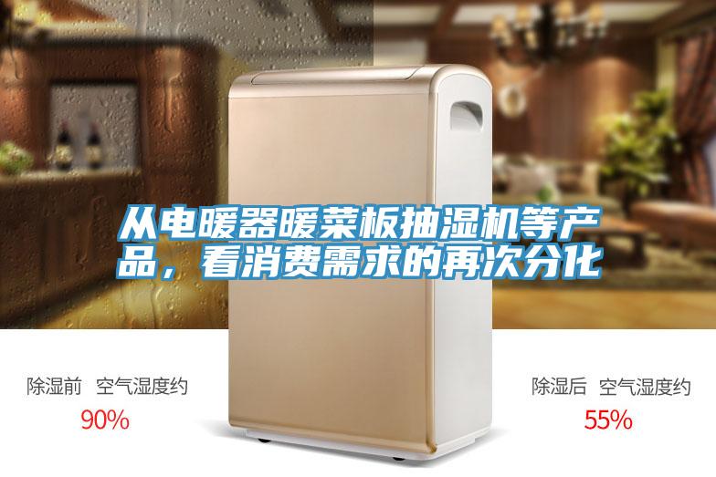 從電暖器暖菜板抽濕機等產品，看消費需求的再次分化