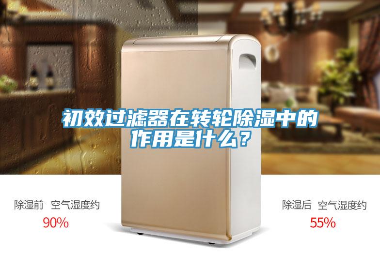 初效過濾器在轉輪除濕中的作用是什麽？
