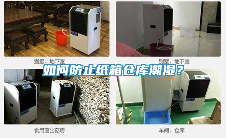 如何防止紙箱倉庫潮濕？