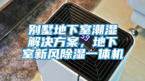 別墅地下室潮濕解決方案，地下室新風除濕一體機