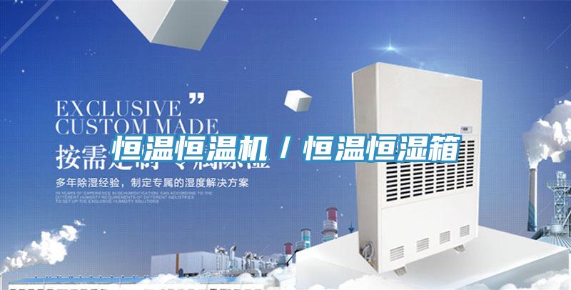 恒溫恒溫機/恒溫恒濕箱