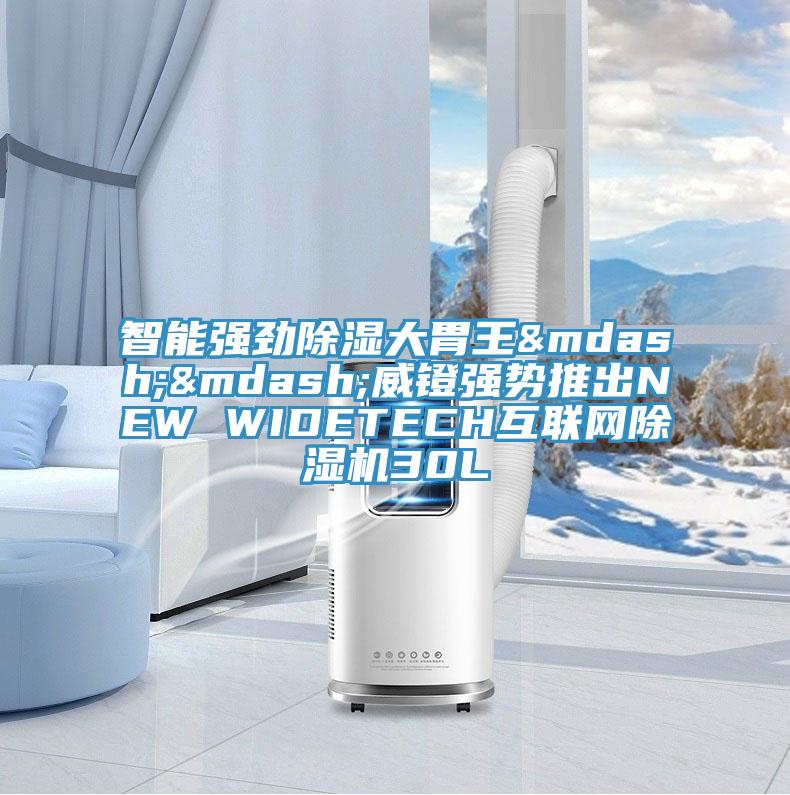 智能強勁除濕大胃王——威鐙強勢推出NEW WIDETECH互聯網草莓小视频黄色30L