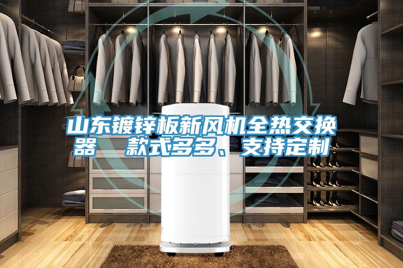 山東鍍鋅板新風機全熱交換器  款式多多、支持定製