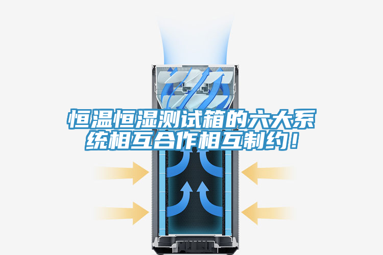 恒溫恒濕測試箱的六大係統相互合作相互製約！