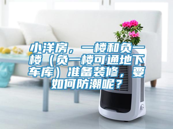 小洋房，一樓和負一樓（負一樓可通地下車庫）準備裝修，要如何防潮呢？