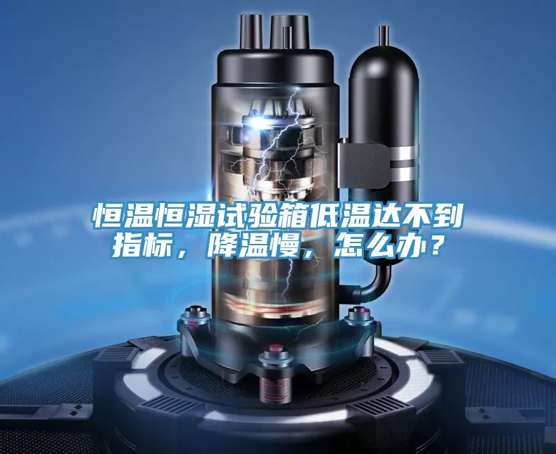 恒溫恒濕試驗箱低溫達不到指標，降溫慢，怎麽辦？