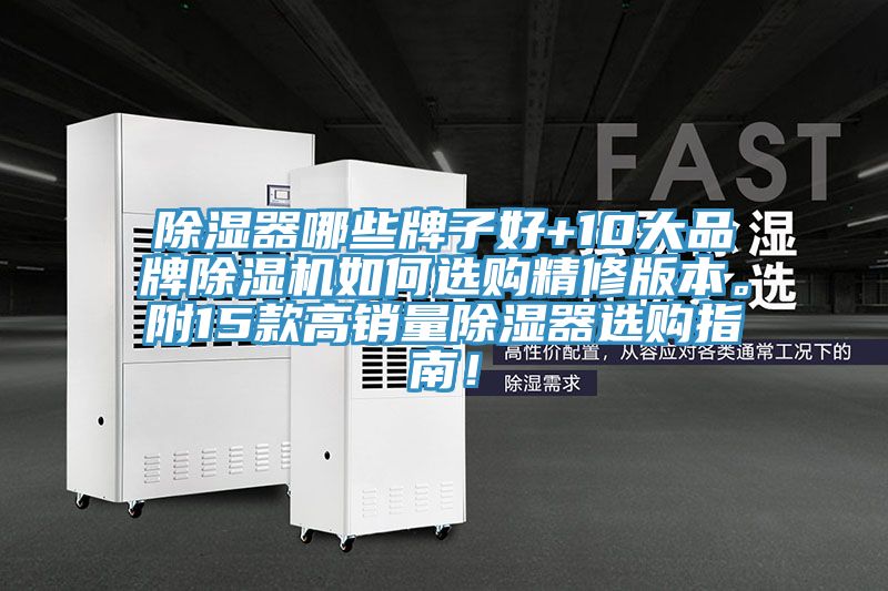 除濕器哪些牌子好+10大品牌草莓小视频黄色如何選購精修版本。附15款高銷量除濕器選購指南！