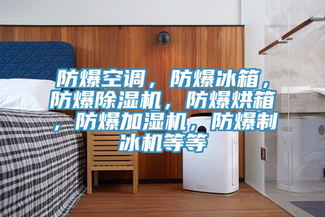 防爆空調，防爆冰箱，防爆草莓小视频黄色，防爆烘箱，防爆加濕機，防爆製冰機等等