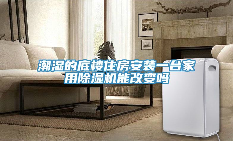 潮濕的底樓住房安裝一台家用草莓小视频黄色能改變嗎