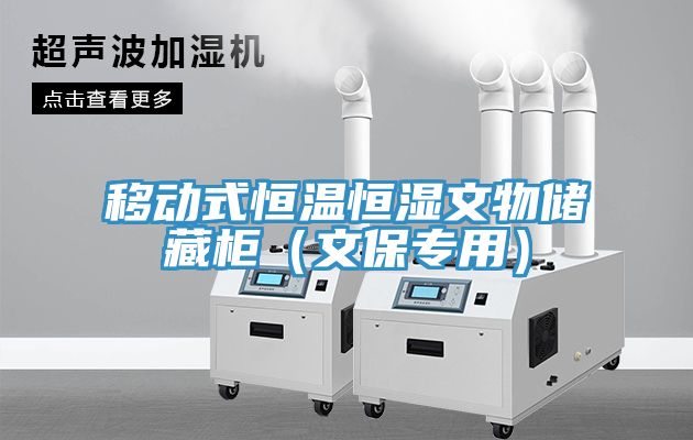 移動式恒溫恒濕文物儲藏櫃(文保專用)